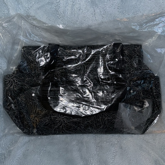 Black Baggallini tote bag with mini coin purse - Picture 2 of 5